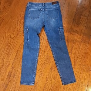 Hollister Women's Skinny Jeans in Classic Blue